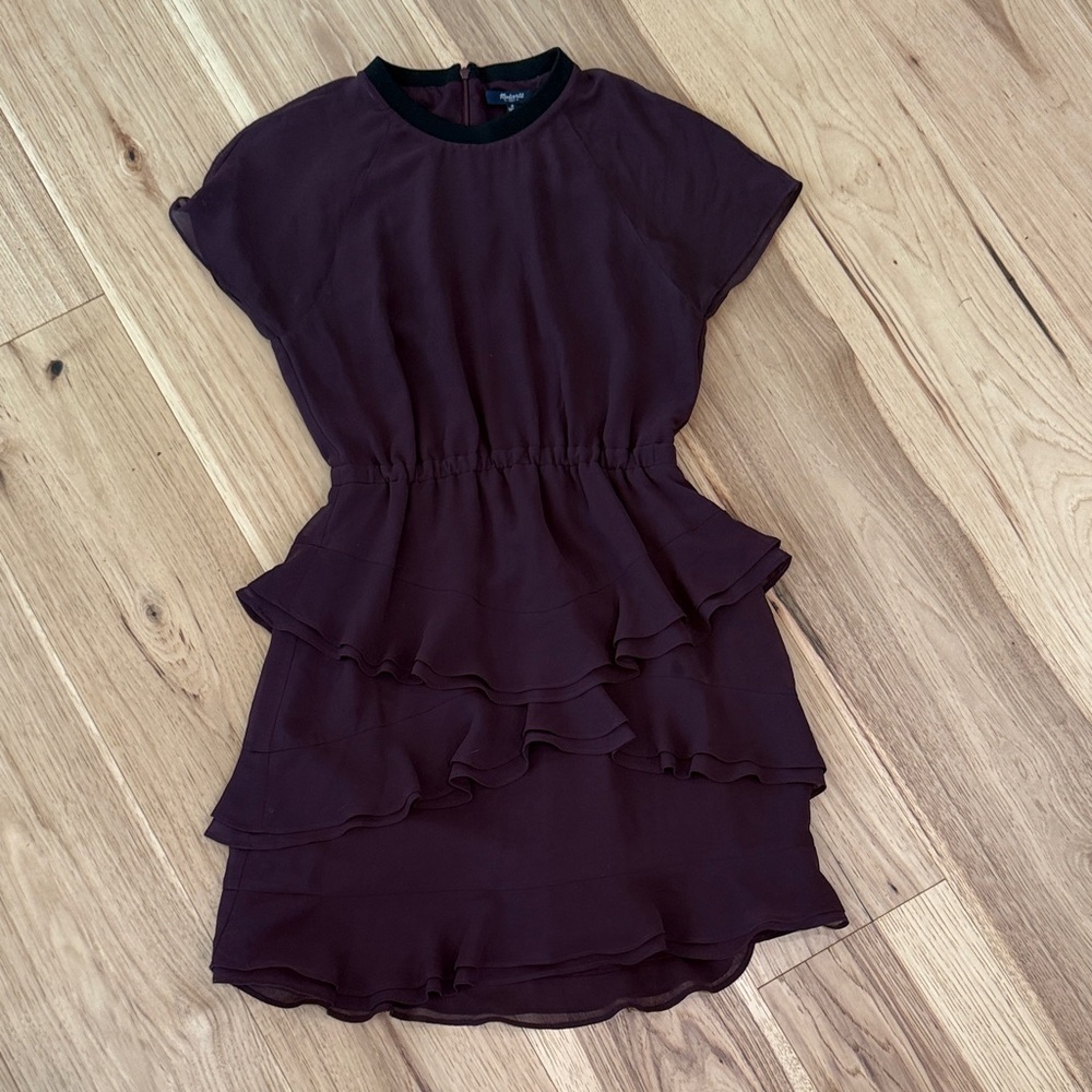 Madewell Ruffle Mini Dress